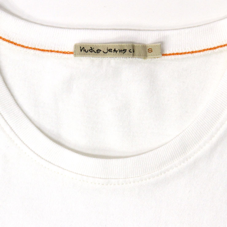 ̡ǥ Nudie Jeans Ź  ȾµݥåT ANDERS POCKET TEE OFFWHITE W04 131500 A62B B1C C1D D1E E01F