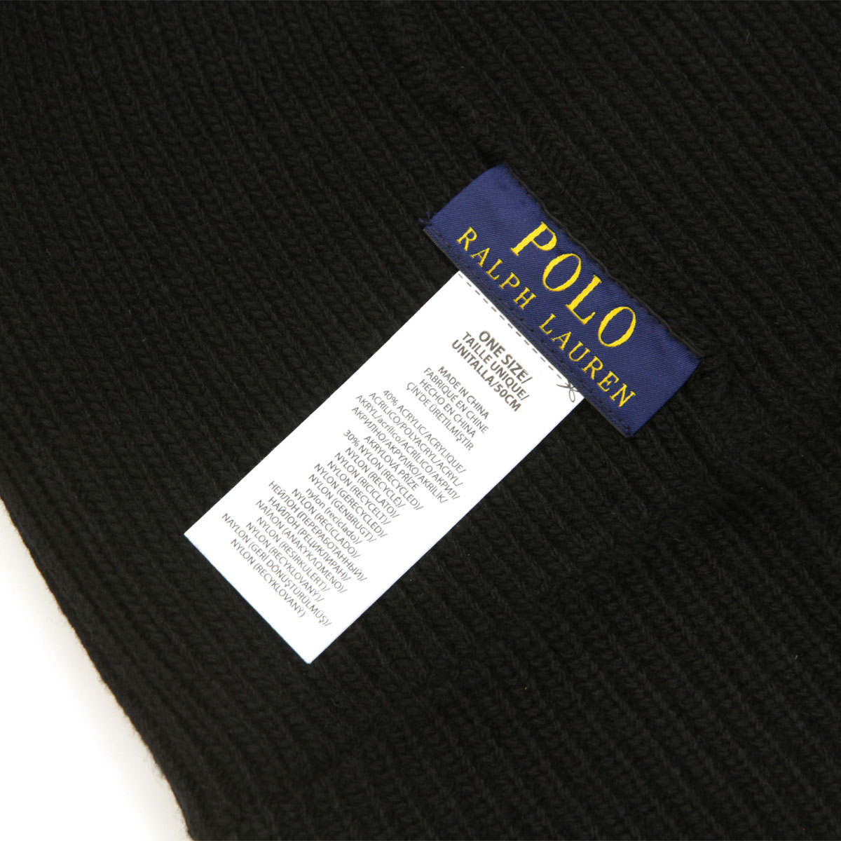 �ݥ� ���ե������ ��� ��ǥ����� �˥åȥ���å� ������ POLO RALPH LAUREN �ݥ��٥� �˥å�˹ �ӡ��ˡ� SOLID DENIM BEAR BEANIE PC1268 001 POLO BLACK