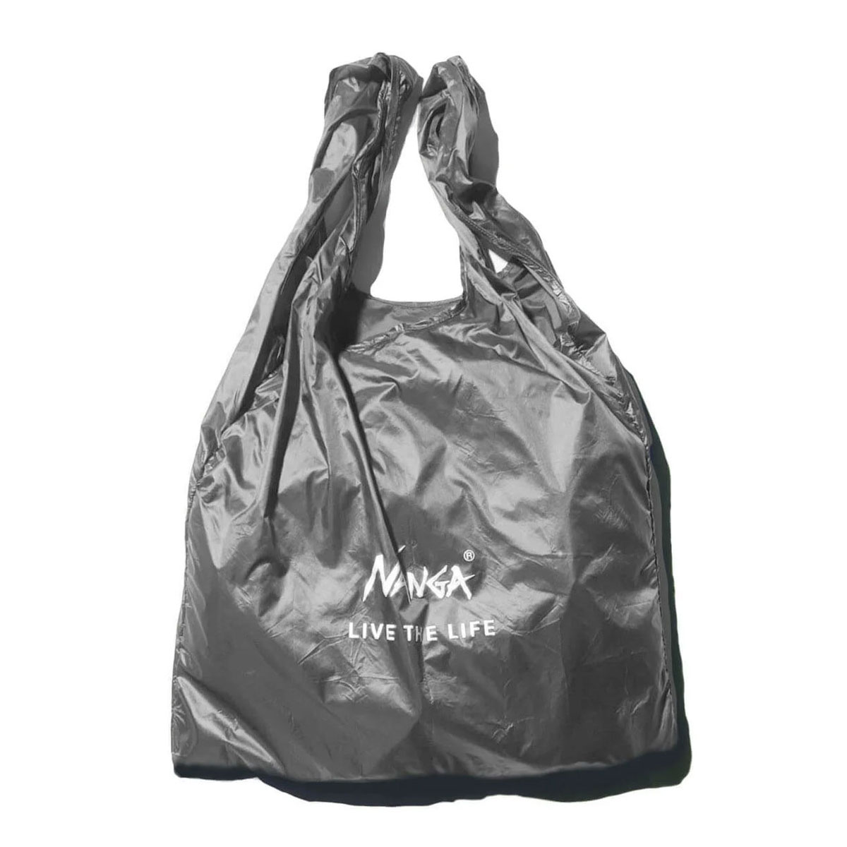 �ʥ� ��� ��ǥ����� �����Хå� ��������Ź NANGA ����ѥ��� �� NANGA POCKETABLE ECO BAG (LIVE THE LIFE) GRY NA2441-3A102 / NA2253-3A205 GREY A16B B3C C8D D4E E02F