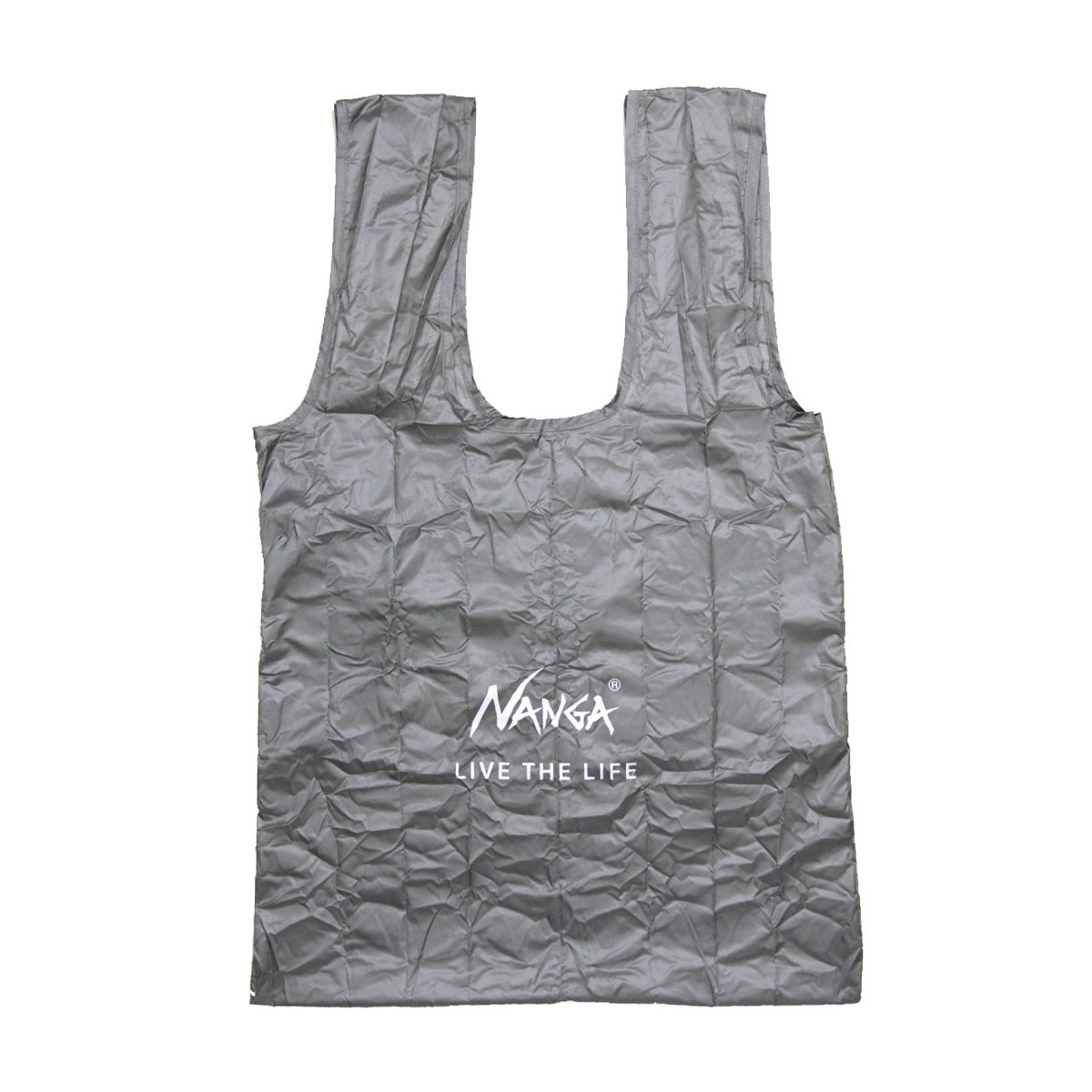 �ʥ� ��� ��ǥ����� �����Хå� ��������Ź NANGA ����ѥ��� �� NANGA POCKETABLE ECO BAG (LIVE THE LIFE) GRY NA2441-3A102 / NA2253-3A205 GREY A16B B3C C8D D4E E02F
