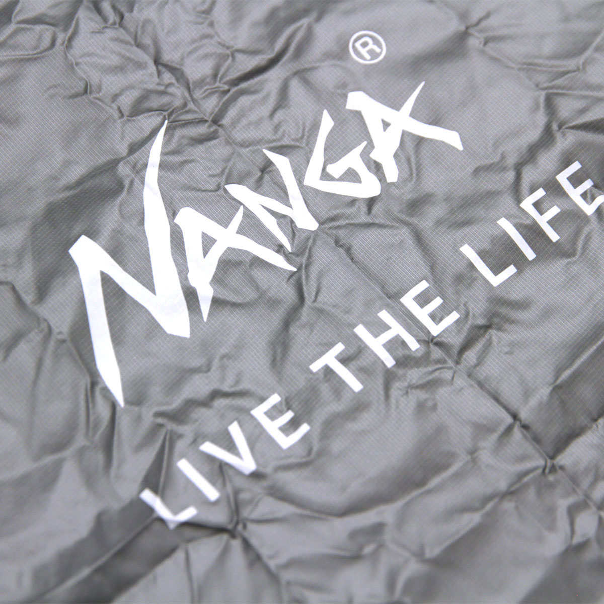 �ʥ� ��� ��ǥ����� �����Хå� ��������Ź NANGA ����ѥ��� �� NANGA POCKETABLE ECO BAG (LIVE THE LIFE) GRY NA2441-3A102 / NA2253-3A205 GREY A16B B3C C8D D4E E02F