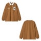 �����ϡ��� ��� �饬������� ������ CARHARTT WIP Ĺµ����� ���åȥ� LONG SLEEVE BROWN DUCKS RUGBY SHIRT HAMILTON BROWN / WHITE I033832 2IQXX