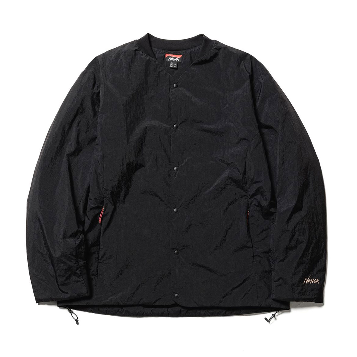 ʥ  󥫡ǥ Ź NANGA ܥ Ρ顼  NO COLLAR SOFT DOWN CARDIGAN N2500-0E004A BLK BLACK