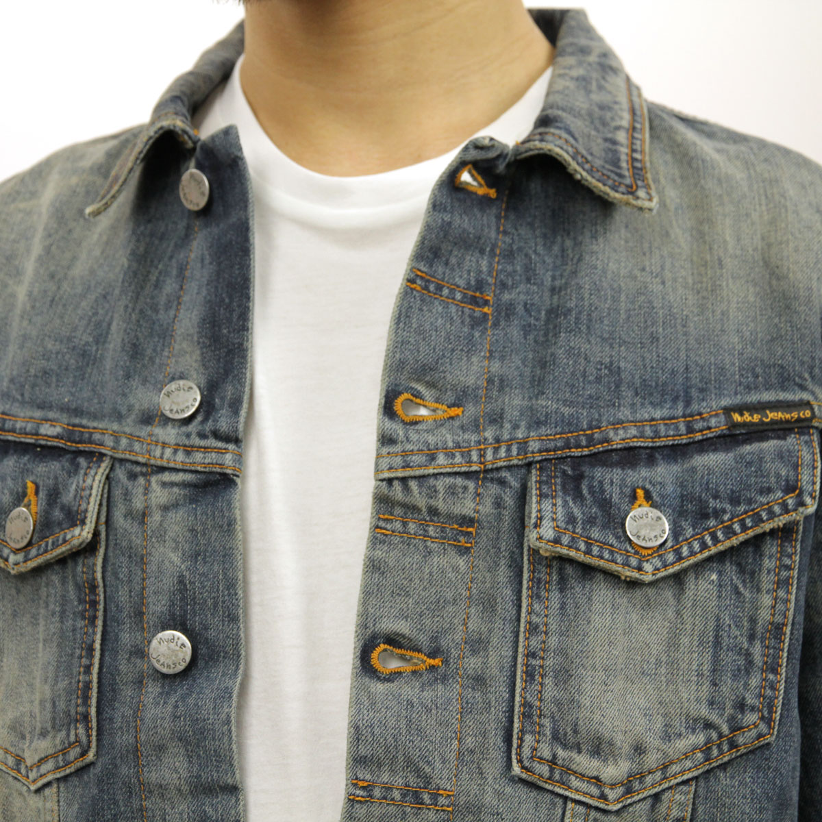 �̡��ǥ��������� �������� ��� ��������Ź Nudie Jeans ���㥱�å�  �ǥ˥ॸ�㥱�å� BILLY DRY SELVEDGE DENIM JACKET DENIM B26 160551 5025 A62B B1C C1D D4E E06F