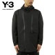 �磻���꡼ ���㥱�å� ��� ������ Y-3 �������� �ʥ����󥸥㥱�å� M CLASSIC DENSE WOVEN HOODED PARKA HB3399 BLACK A51B B1C C1D D4E E13F
