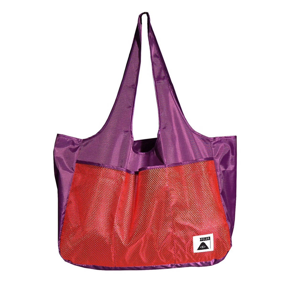 �ݡ��顼 �Хå� ��� ��ǥ����� ��������Ź POLER �����Хå� �ޤꤿ���� ����ѥ��ȼ�Ǽ ������ PACKABLE ECO BAG L DC 5213C015 PURPLE A79B B3C C8D D2E E24F