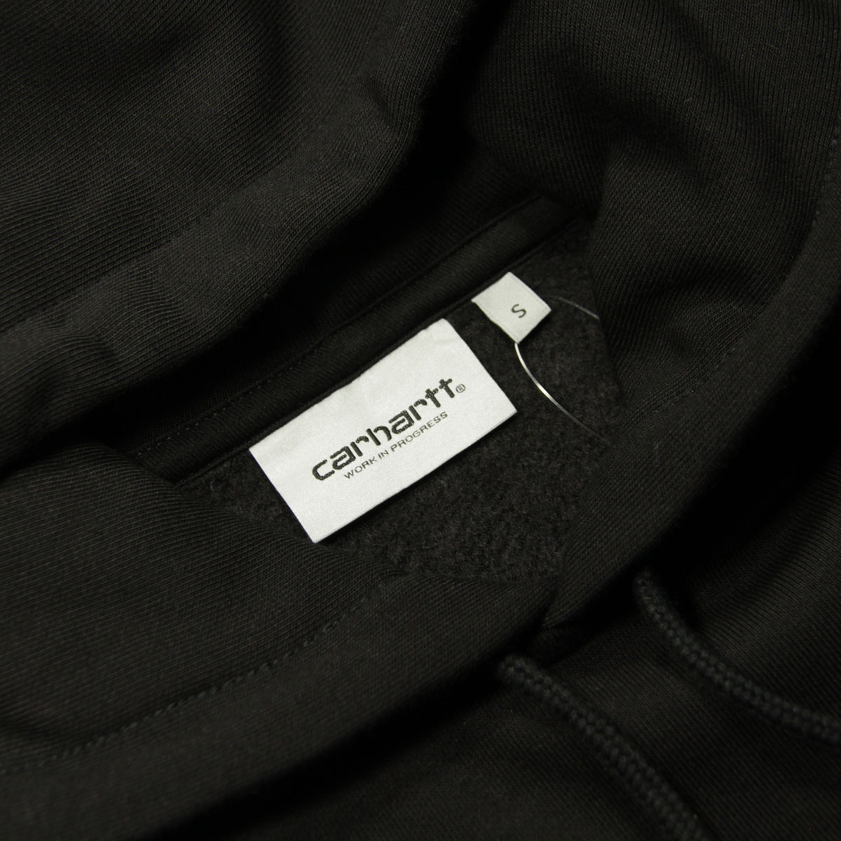 �����ϡ��� ��� �ѡ����� ������ CARHARTT WIP �ץ륪���С� �ա��ǥ��� ���� HOODED CARHARTT SWEATSHIRT BLACK / BLACK I030230 AB0B B1C C1D D5E E13F
