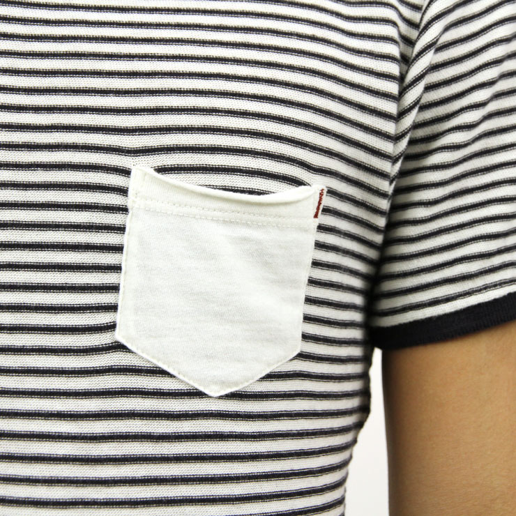 ǥȥ쥹 T Ź DSTREZZED ȾµT  STRIPE CREW NECK TEE NAVY 202225 69 A90B B1C C1D D1E E01F