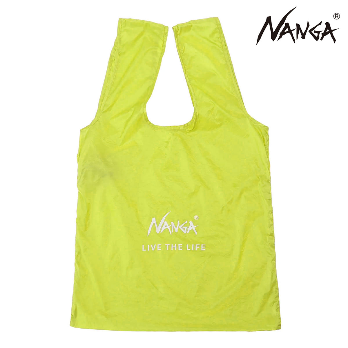 �ʥ� ��� ��ǥ����� �����Хå� ��������Ź NANGA ����ѥ��� �� NANGA POCKETABLE ECO BAG (LIVE THE LIFE) NA2441-3A102 / NA2253-3A205 MUSTARD A16B B3C C8D D4E E12F