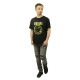 �ߥ塼���å��ƥ� ��� �Х��T����� ������ MUSIC TEE Ⱦµ ���å�T����� �˥�������� NIRVANA HAPPY FACE MUSIC ROCK TEE BLACK AB5B B1C C1D D1E E13F