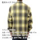 �����ȥå� ��� Ĺµ����� ������ CALTOP ACRYLIC OMBRE CHECK LONG SLEEVE SHIRTS Ĺµ �����ȥå� ����ȥå� �����å������ �ե�ͥ륷��� �ͥ륷��� ����֥� ������ɥ������� 2000LS YELLOW / ORANGE