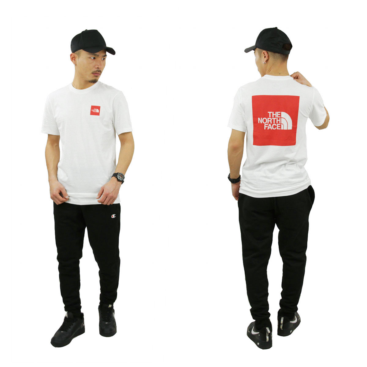 �Ρ����ե����� T����� ��� ������ THE NORTH FACE ȾµT����� ���롼�ͥå� ����T����� THE NORTH FACE M S/S BOX TEE TNF WHITE NF0A4M4R A14B B1C C1D D1E E01F