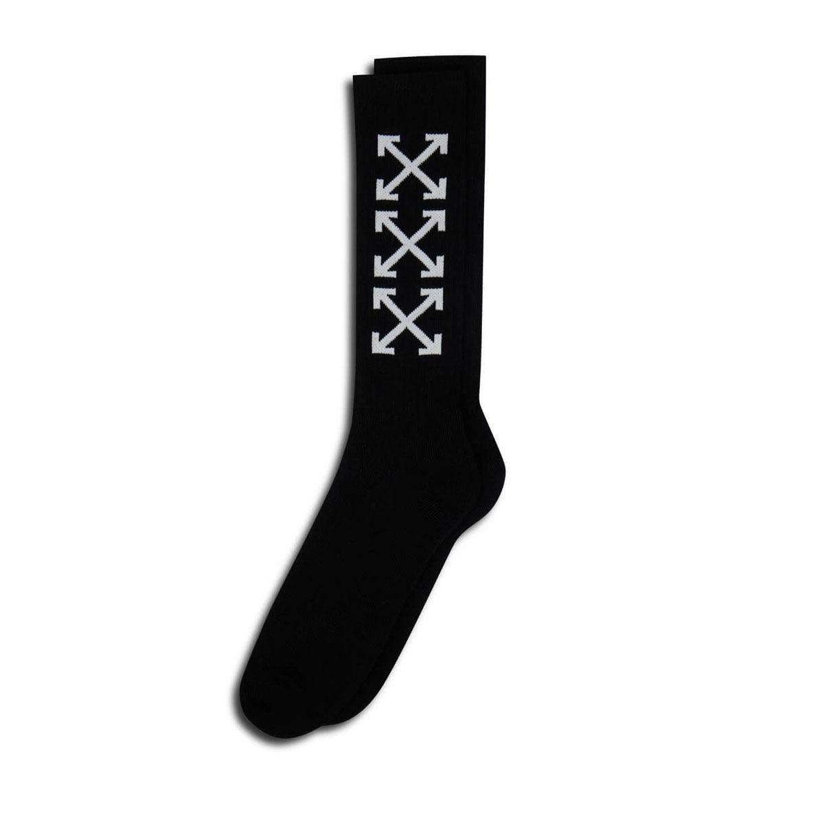 ���եۥ磻�� ���� ��� ������ OFF-WHITE ���å��� ARROWS MID LENGHT SOCKS BLACK WHITE OMRA001R21KNI0021001 AB3B B3C C7D D1E E13F