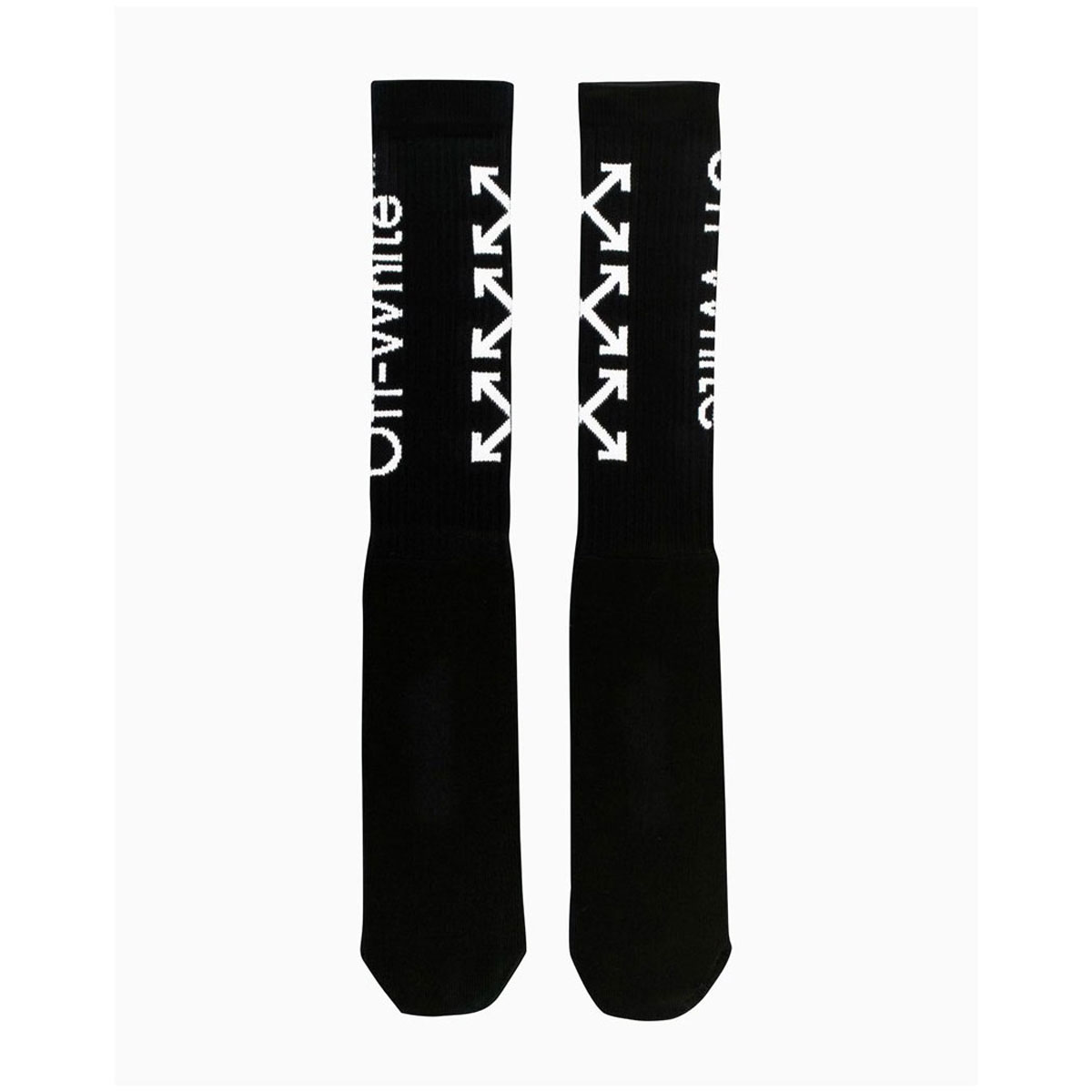 ���եۥ磻�� ���� ��� ������ OFF-WHITE ���å��� ARROWS MID LENGHT SOCKS BLACK WHITE OMRA001R21KNI0021001 AB3B B3C C7D D1E E13F