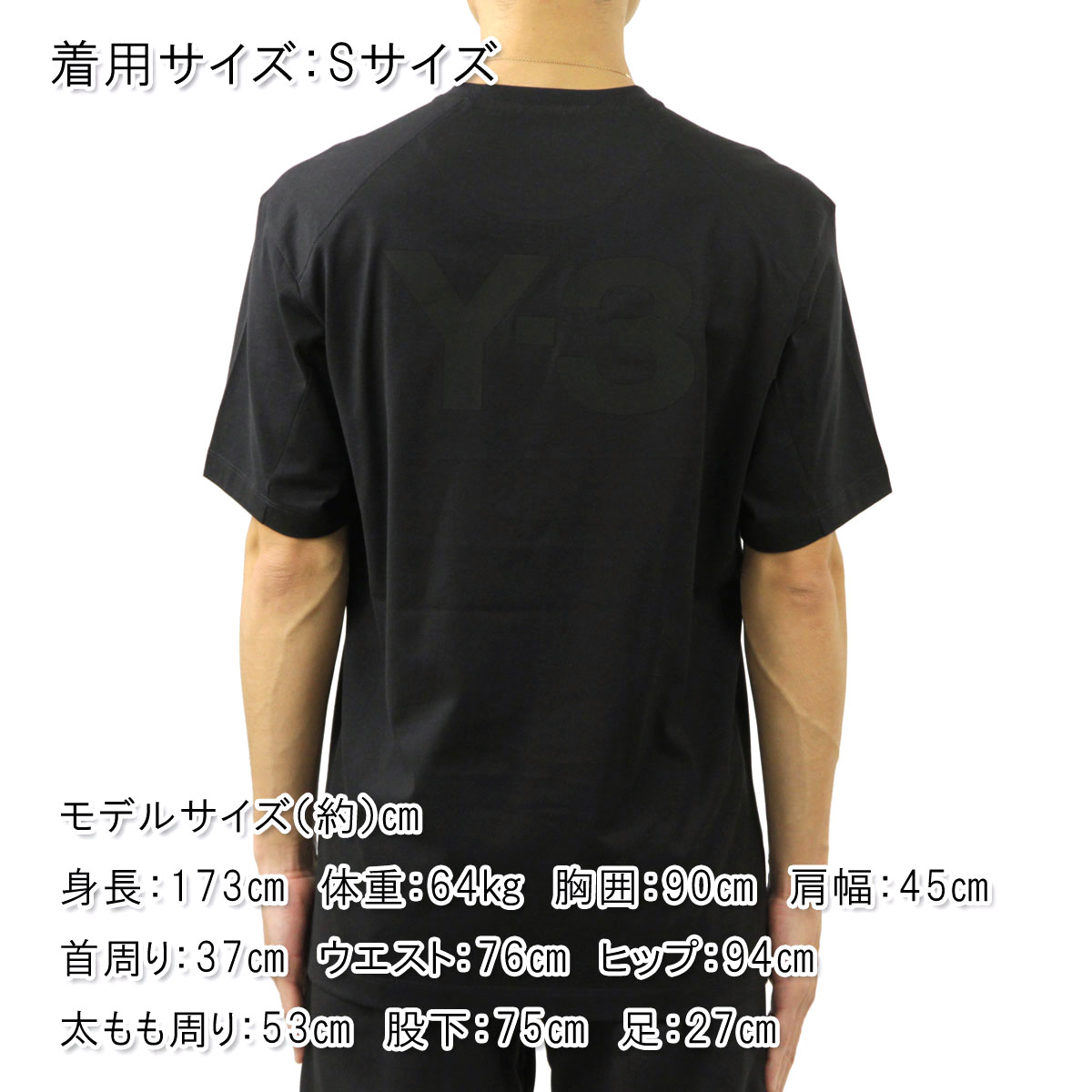 磻꡼ T   Y-3 ȾµT Хåץ 롼ͥå T M CLASSIC BACK LOGO SS TEE FN3348 BLACK A51B B1C C1D D1E E13F