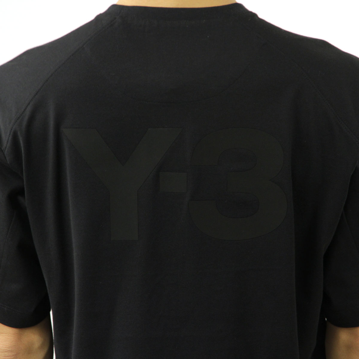 磻꡼ T   Y-3 ȾµT Хåץ 롼ͥå T M CLASSIC BACK LOGO SS TEE FN3348 BLACK A51B B1C C1D D1E E13F