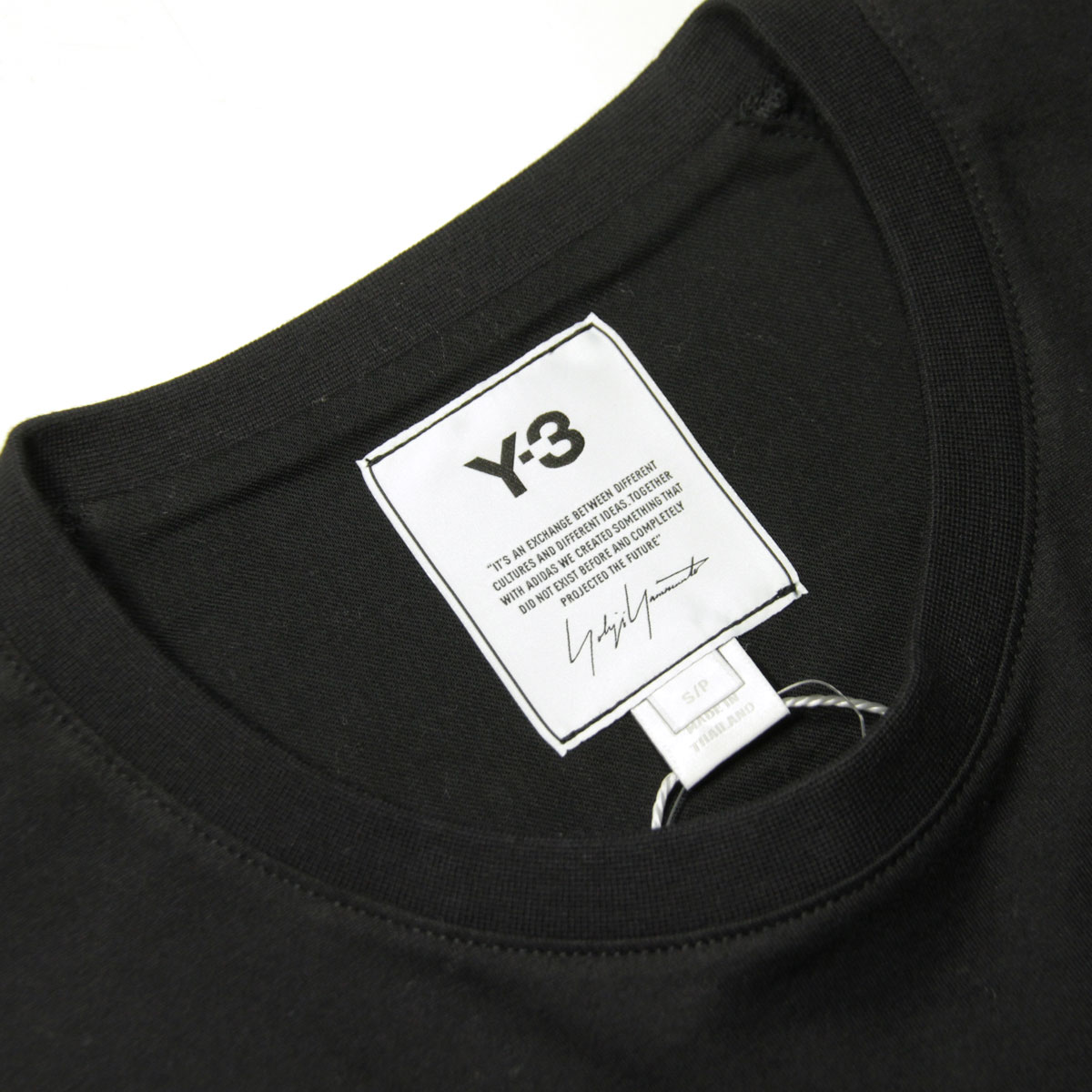 磻꡼ T   Y-3 ȾµT Хåץ 롼ͥå T M CLASSIC BACK LOGO SS TEE FN3348 BLACK A51B B1C C1D D1E E13F