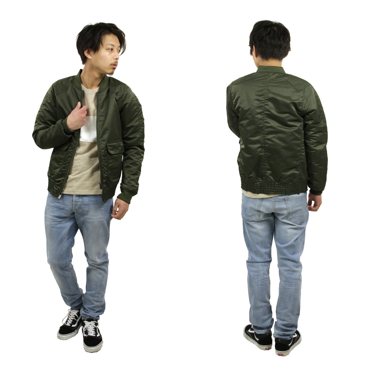 �����å�����ɥ����� ���㥱�å� �����������Ź SCOTCH��SODA �ʥ����󥸥㥱�å�  Reversible bomber jacket in mix & match teddy and nylon quality 101377 6020P05Nov16 A06B B1C C1D D2E E01F