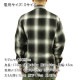 �����ȥå� Ĺµ����� ��� ������ CALTOP ACRYLIC OMBRE CHECK LONG SLEEVE SHIRTS Ĺµ ����ȥå� �����å������ �ե�ͥ륷��� �ͥ륷��� ����֥� ������ɥ������� 2000LS BLACK / IVORY AC3B B1C C1D D6E E13F