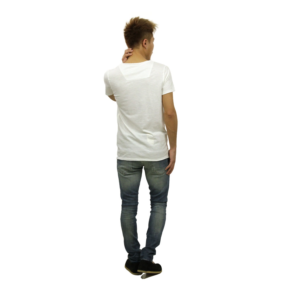 �ǥ����ȥ쥹 DSTREZZED ��������Ź ��� ȾµT����� Basic Crew s/s Slub Jersey 202209 1 A90B B1C C1D D1E E01F