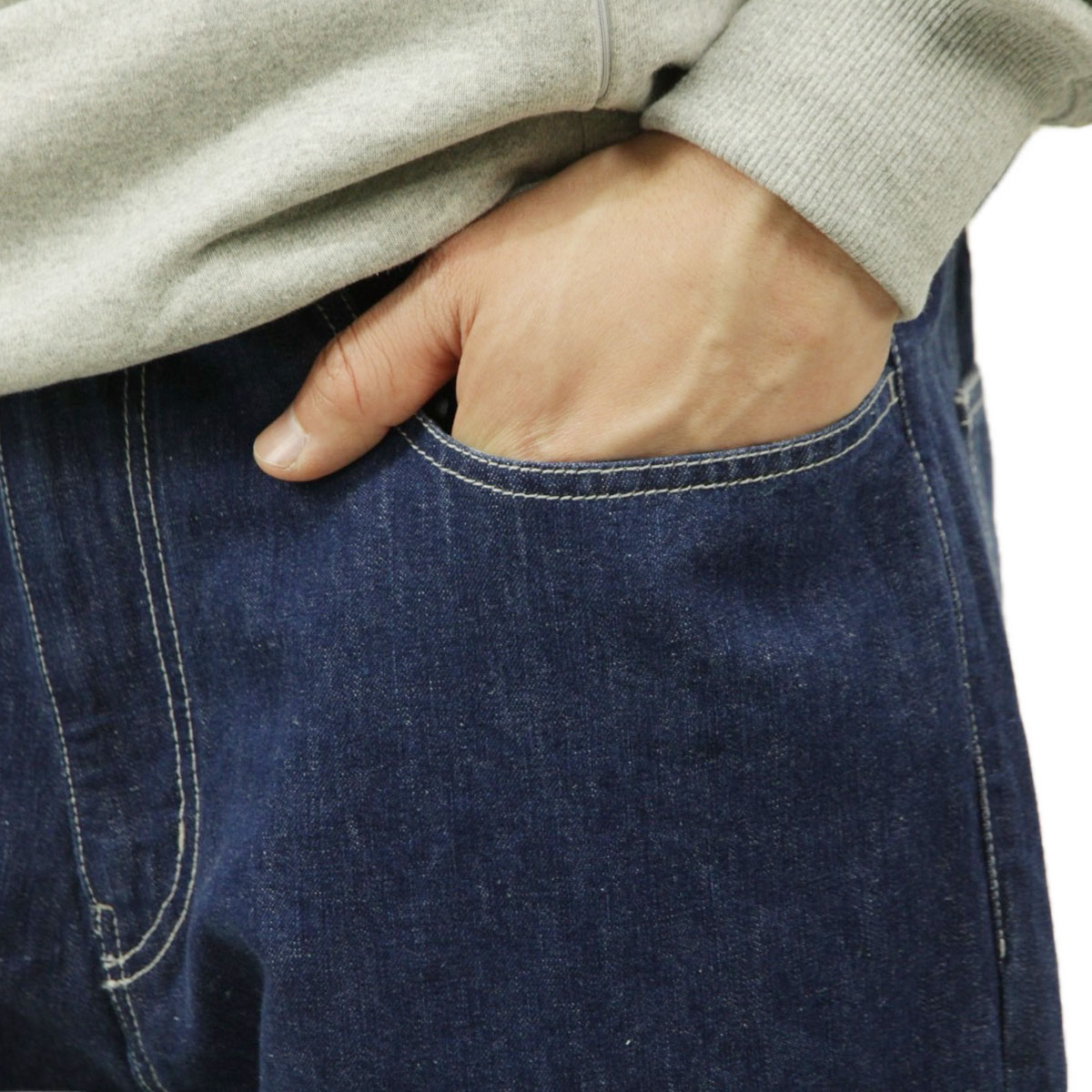 ��˥ե����� �����ȥɥ� ����������� ��� ������ ��������Ź UNFRM OUTDOOR STANDARD �ܥȥॹ ���åȥ� ��ͥ� ���󥰥ѥ�� COTTON / LINEN DENIM 5POCKET EASY PANTS 3579-IN INDIGO