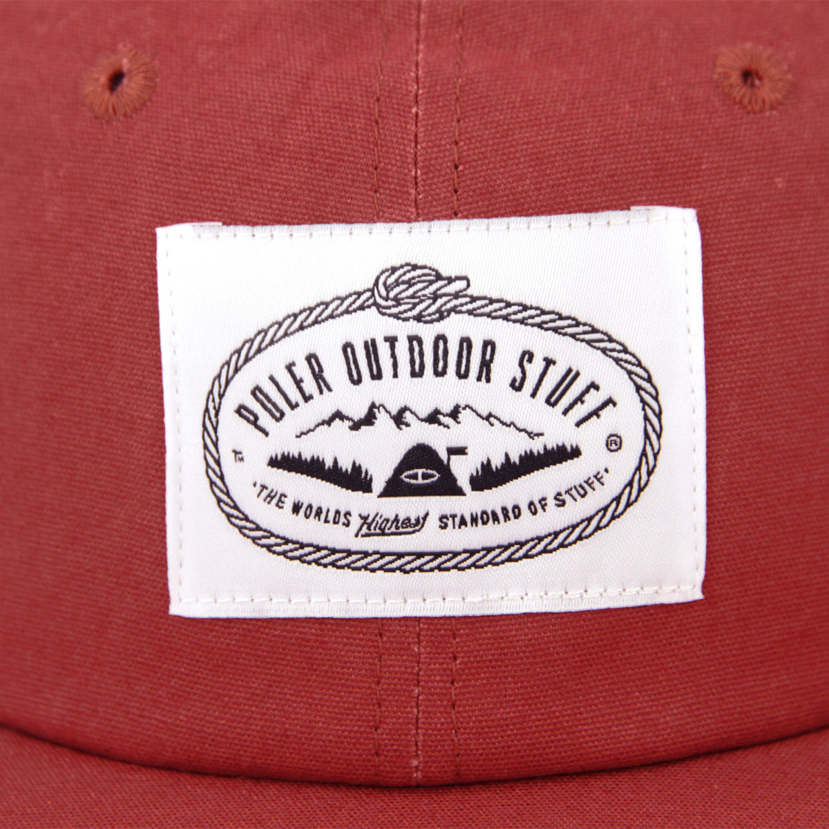 ݡ顼  ǥ å Ź POLER ˹ åȥ ɥ COTTON DRAW CODE CAP D 243MCV0104-RED RED