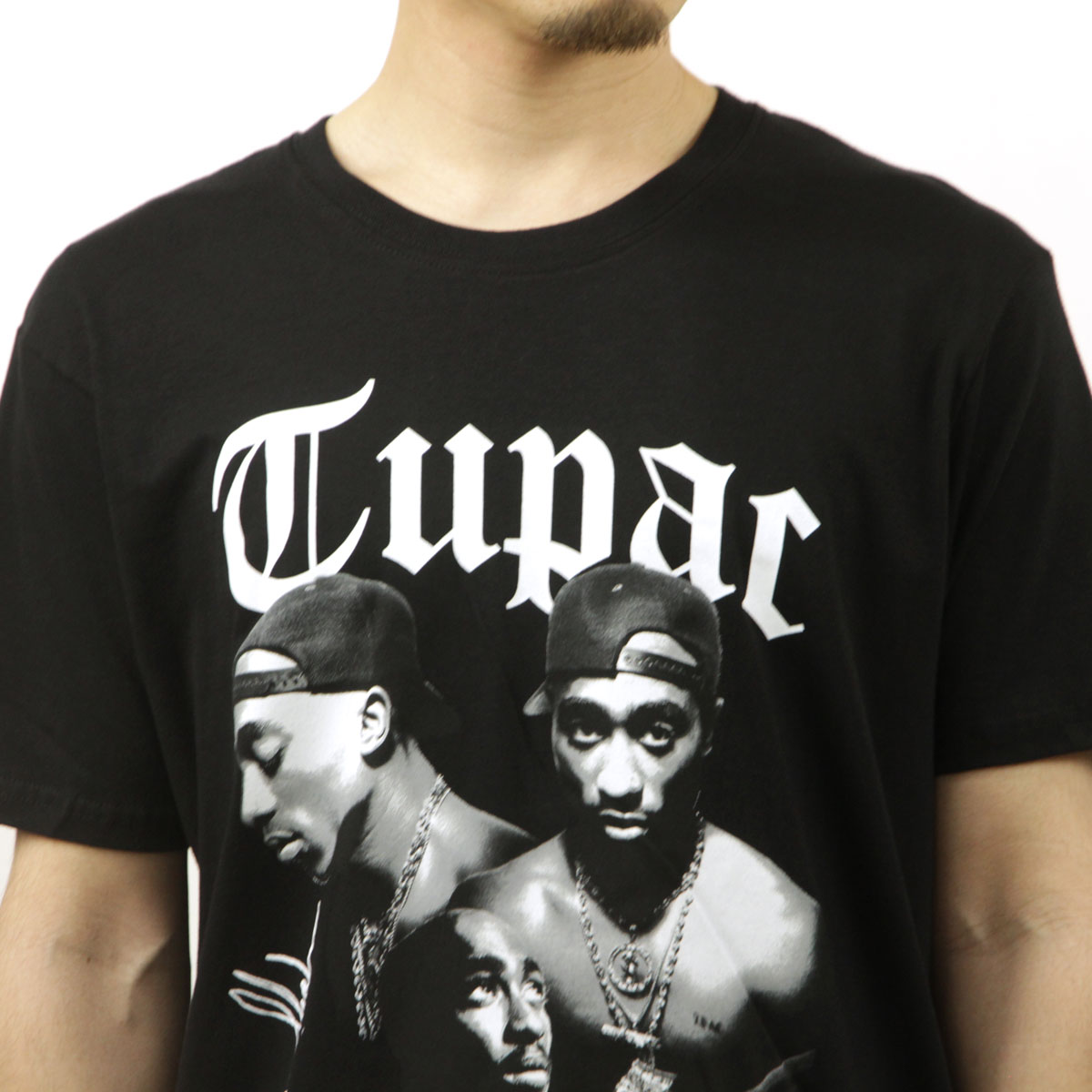 �ߥ塼���å��ƥ� ��� �Х��T����� ������ MUSIC TEE Ⱦµ ���å�T����� 2�ѥå� 2PAC TUPAC ALL EYEZ BW MUSIC ROCK TEE BLACK