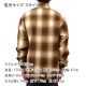 �����ȥå� ��� Ĺµ����� ������ CALTOP ACRYLIC OMBRE CHECK LONG SLEEVE SHIRTS Ĺµ �����ȥå� ����ȥå� �����å������ �ե�ͥ륷��� �ͥ륷��� ����֥� ������ɥ������� 2000LS CARAMEL