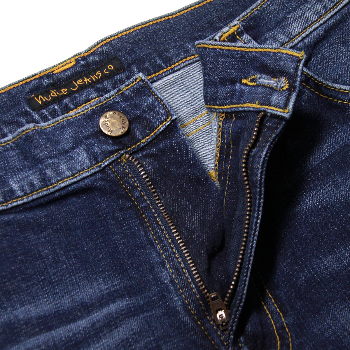 ̡ǥ   Ź Nudie Jeans ѥ  High Kai 448 1117670 1275 Bench Made Orange