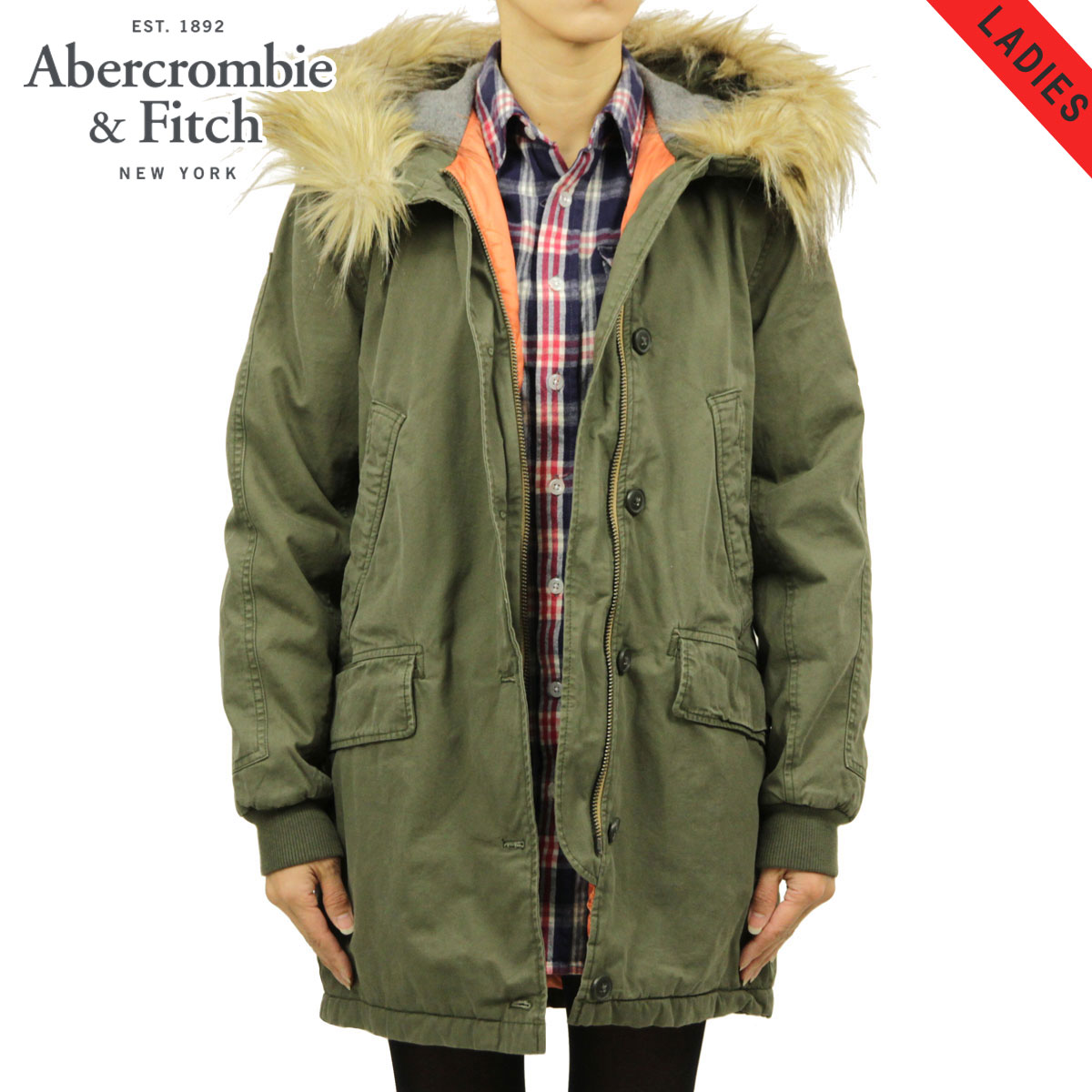 アバクロ アウター レディース 正規品 Abercrombie＆Fitch ジャケット