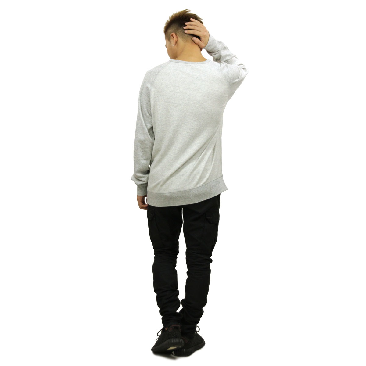 ���������롼 �������å� ��� ������ J.CREW �ȥ졼�ʡ�  LIGHTWEIGHT TEXTURED FLEECE CREWNECK SWEATSHIRT A38B B1C C1D D5E E02F