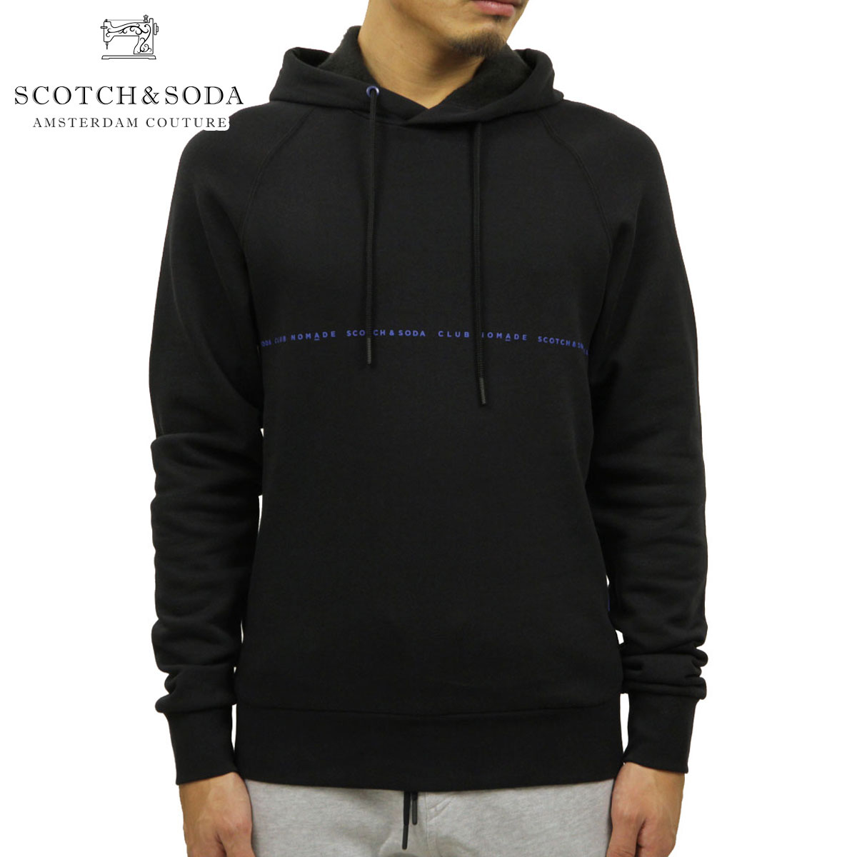 �����å�����ɥ����� �ѡ����� ��� ��������Ź SCOTCH��SODA �ץ륪���С��ѡ����� CLUB NOMADE SIGNATURE HOODY BLACK 150516 83810 08 D A39B B1C C1D D5E E13F