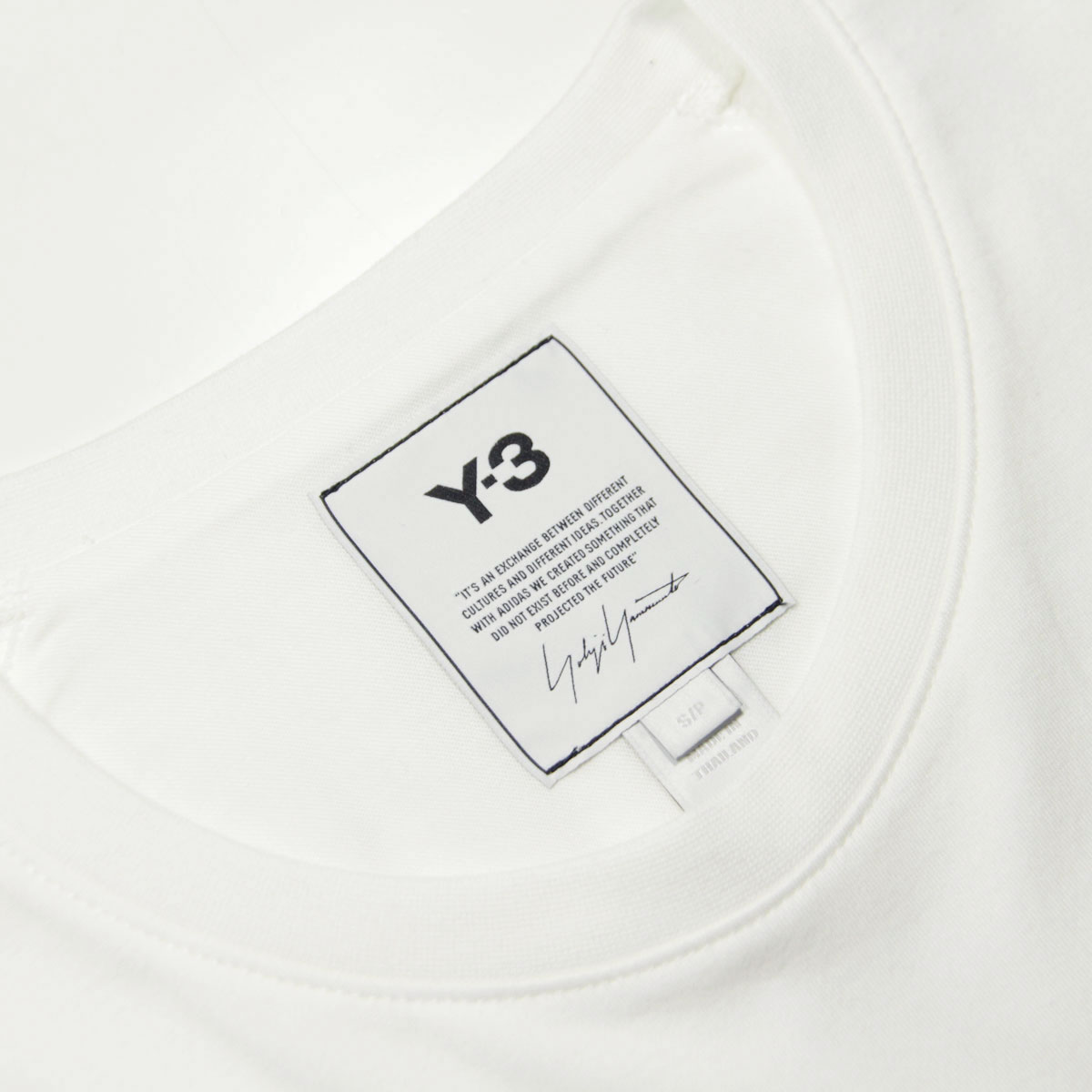 磻꡼ T   Y-3 ȾµT Хåץ 롼ͥå T M CLASSIC BACK LOGO SS TEE FN3349 CORE WHITE A51B B1C C1D D1E E01F