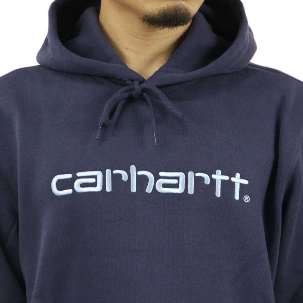 �����ϡ��� ��� �ѡ����� ������ CARHARTT WIP �ץ륪���С� �ա��ǥ��� ���� HOODED CARHARTT SWEATSHIRT ENZIAN / MISTY SKY I030230 AB0B B1C C1D D5E E06F