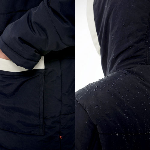�ϥ� HAN KJOBENHAVN ��� ���㥱�å� CAPTAL PARKA Indigo A56B B1C C1D D4E E07F