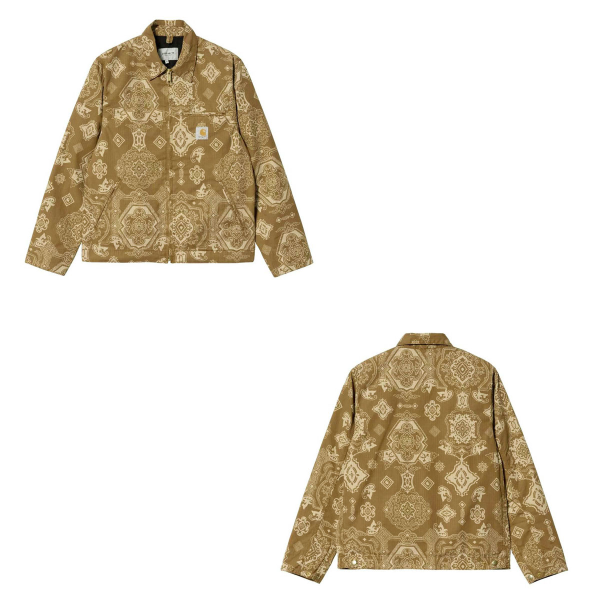 �����ϡ��� ��� ���㥱�å� ������ CARHARTT WORK IN PROGRESS �ڥ����꡼�� �ǥȥ����ȥ��㥱�å� DETROIT JACKET VERSE PRINT I030763 BR