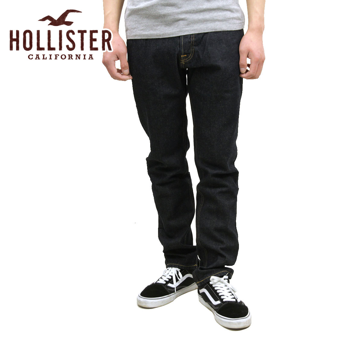 ホリスター ジーンズ メンズ 正規品 HOLLISTER ジーパン SKINNY JEANS 