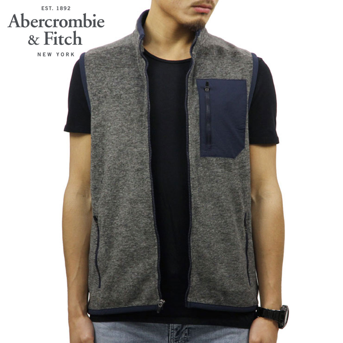 アバクロ スウェット メンズ 正規品 Abercrombie＆Fitch フリース 