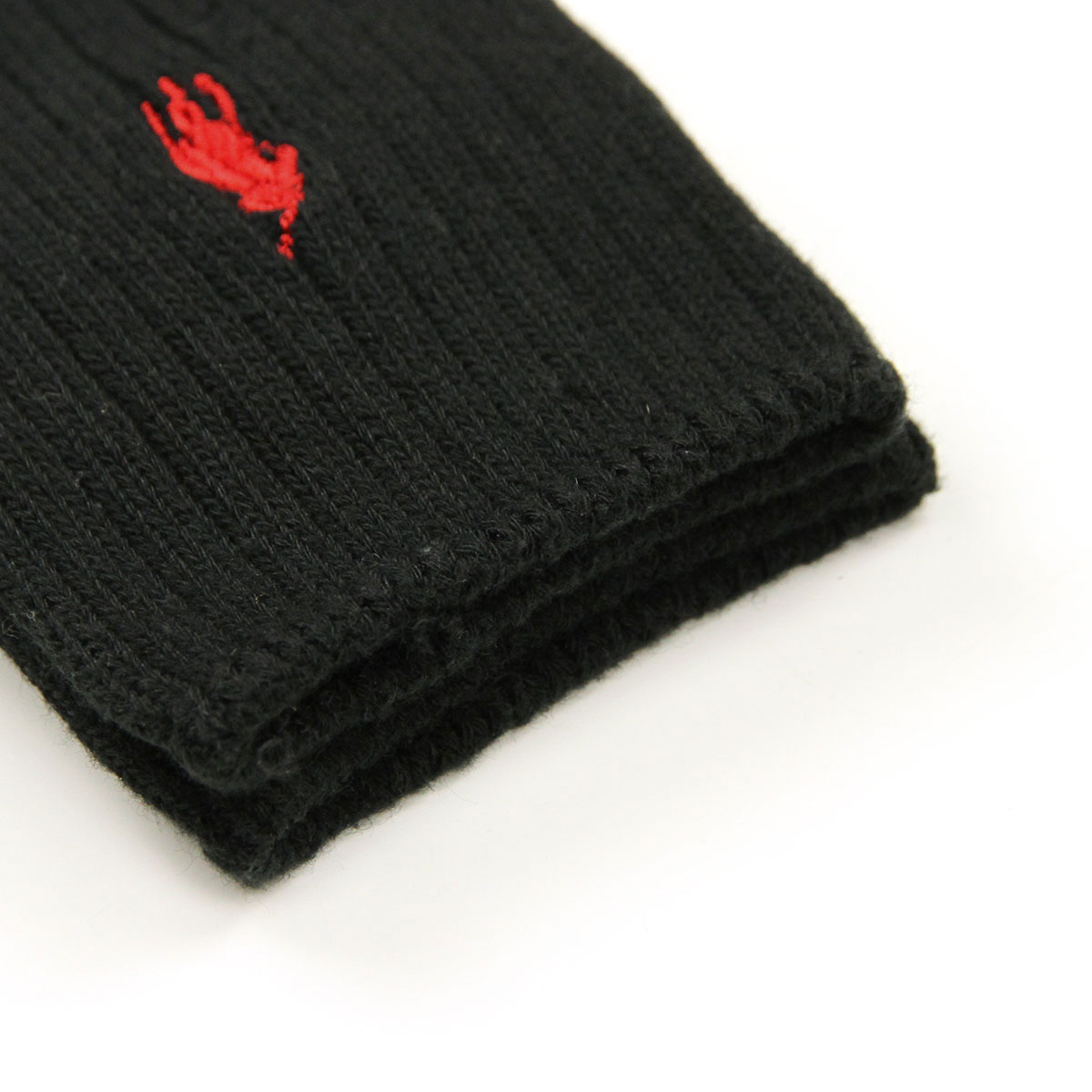 �ݥ� ���ե������ POLO RALPH LAUREN ������ ���å��� COTTON RIB CREW SINGLE SOCKS 8205B BLACK 001 - BLACK A05B B1C C3D D1E E13F