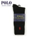 �ݥ� ���ե������ POLO RALPH LAUREN ������ ���å��� COTTON RIB CREW SINGLE SOCKS 8205B BLACK 001 - BLACK A05B B1C C3D D1E E13F