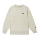 �ʥ� ��� �������å� ��������Ź NANGA ���롼�ͥå� Ĺµ �ȥ졼�ʡ� ECO HYBRID MINI BOX LOGO EMBROIDERY SWEATSHIRT NW2441-1F013 OML OATMEAL