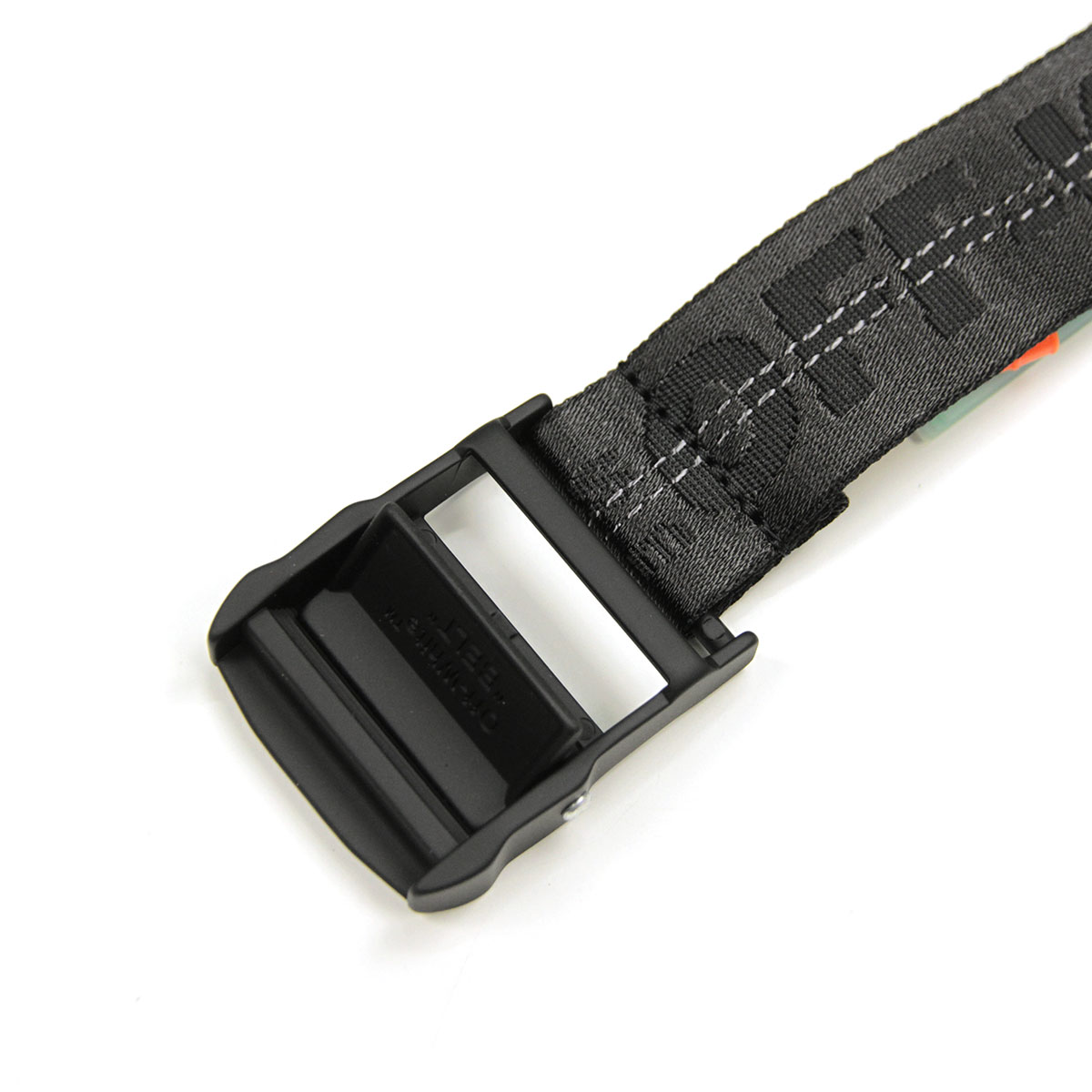 ���եۥ磻�� �٥�� ��� ������ OFF-WHITE ��������ȥꥢ��٥�� CLASSIC INDUSTRIAL BELT BLACK 1010 OMRB012R21FAB0011010 AB3B B1C C3D D6E E13F