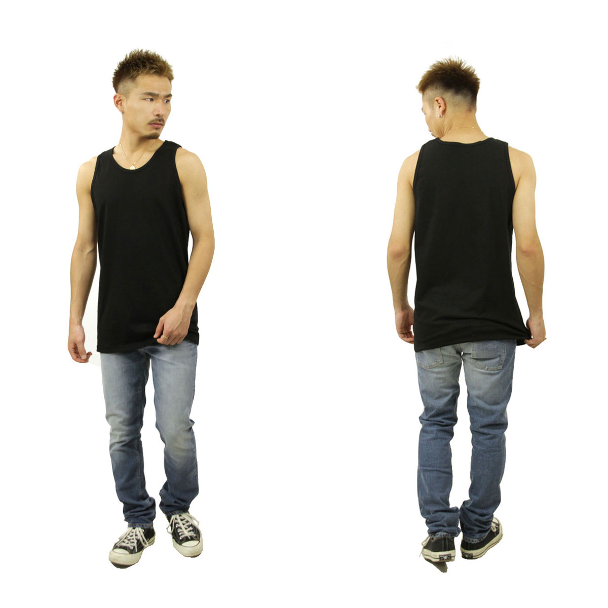 �ץ������ ���󥯥ȥå� ��� ������ PROCLUB ���󥯥ȥå� COMFORT COTTON TANK TOP BLACK #132  �礭�������� AB6B B1C C1D D3E E13F