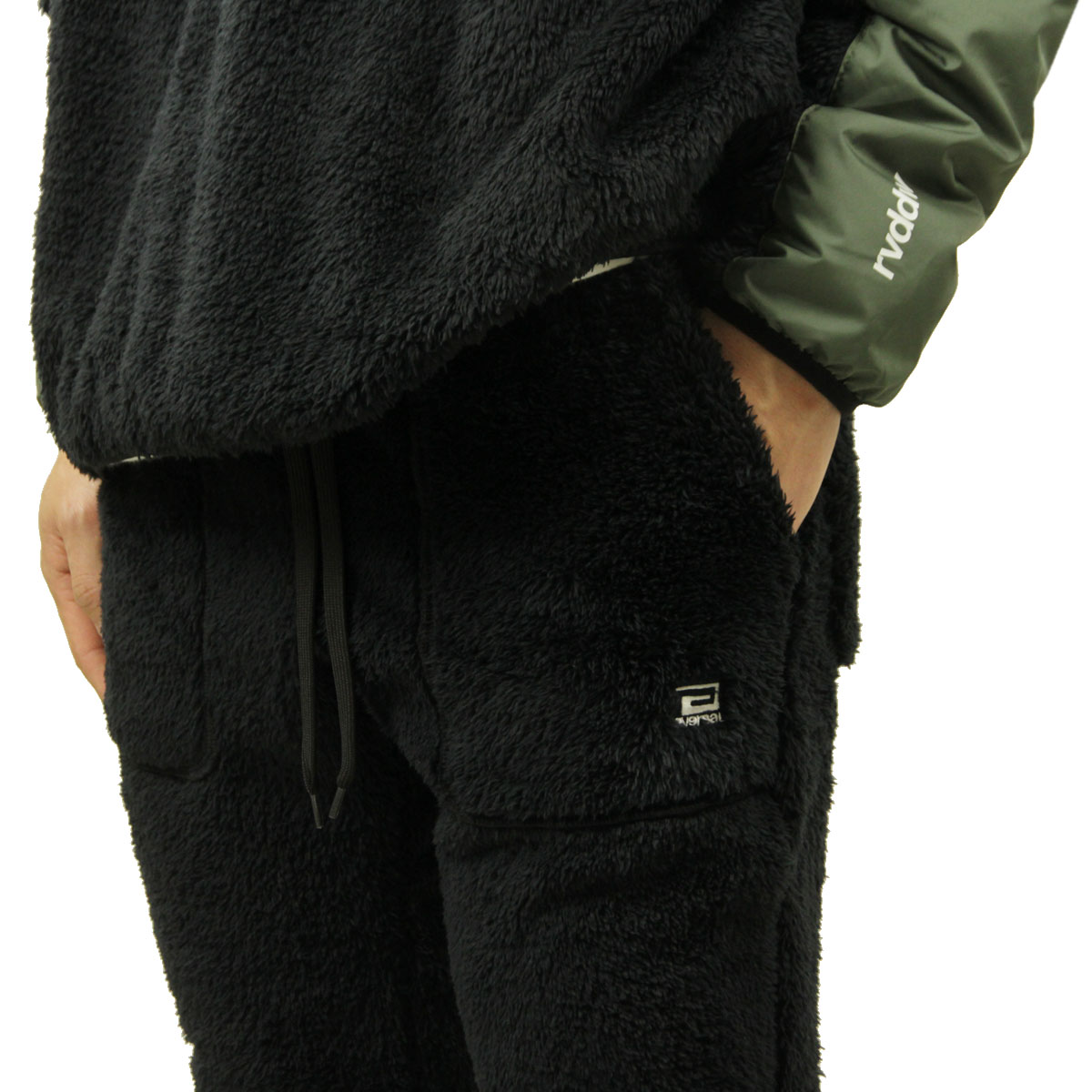 ��С����� ���祬���ѥ�� ��� ��������Ź REVERSAL rvddw  �ܥȥॹ �ܥ� �ѥ�� URBAN BOA FLEECE JOGGER PANTS rv21aw404 BLACK A06B B1C C2D D6E E13F