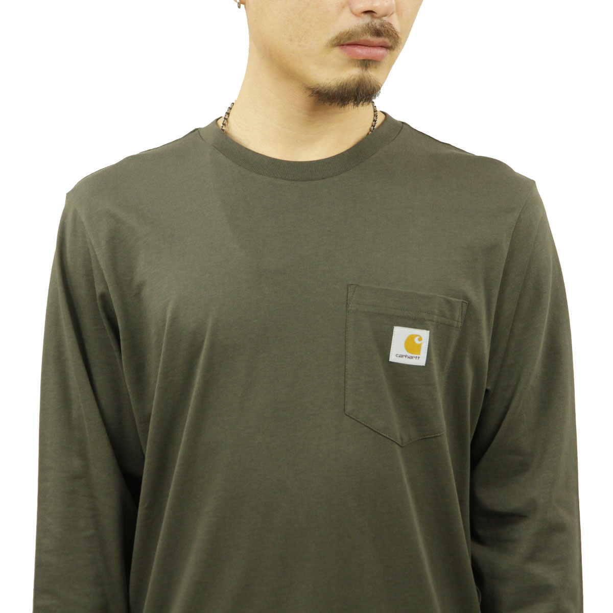 �����ϡ��� ����T ��� ������ CARHARTT WIP ĹµT����� �ݥ�T L/S POCKET T-SHIRT CYPRESS I022094 63 AB0B B1C C1D D2E E08F