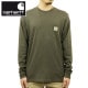 �����ϡ��� ����T ��� ������ CARHARTT WIP ĹµT����� �ݥ�T L/S POCKET T-SHIRT CYPRESS I022094 63 AB0B B1C C1D D2E E08F