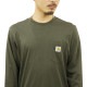 �����ϡ��� ����T ��� ������ CARHARTT WIP ĹµT����� �ݥ�T L/S POCKET T-SHIRT CYPRESS I022094 63 AB0B B1C C1D D2E E08F