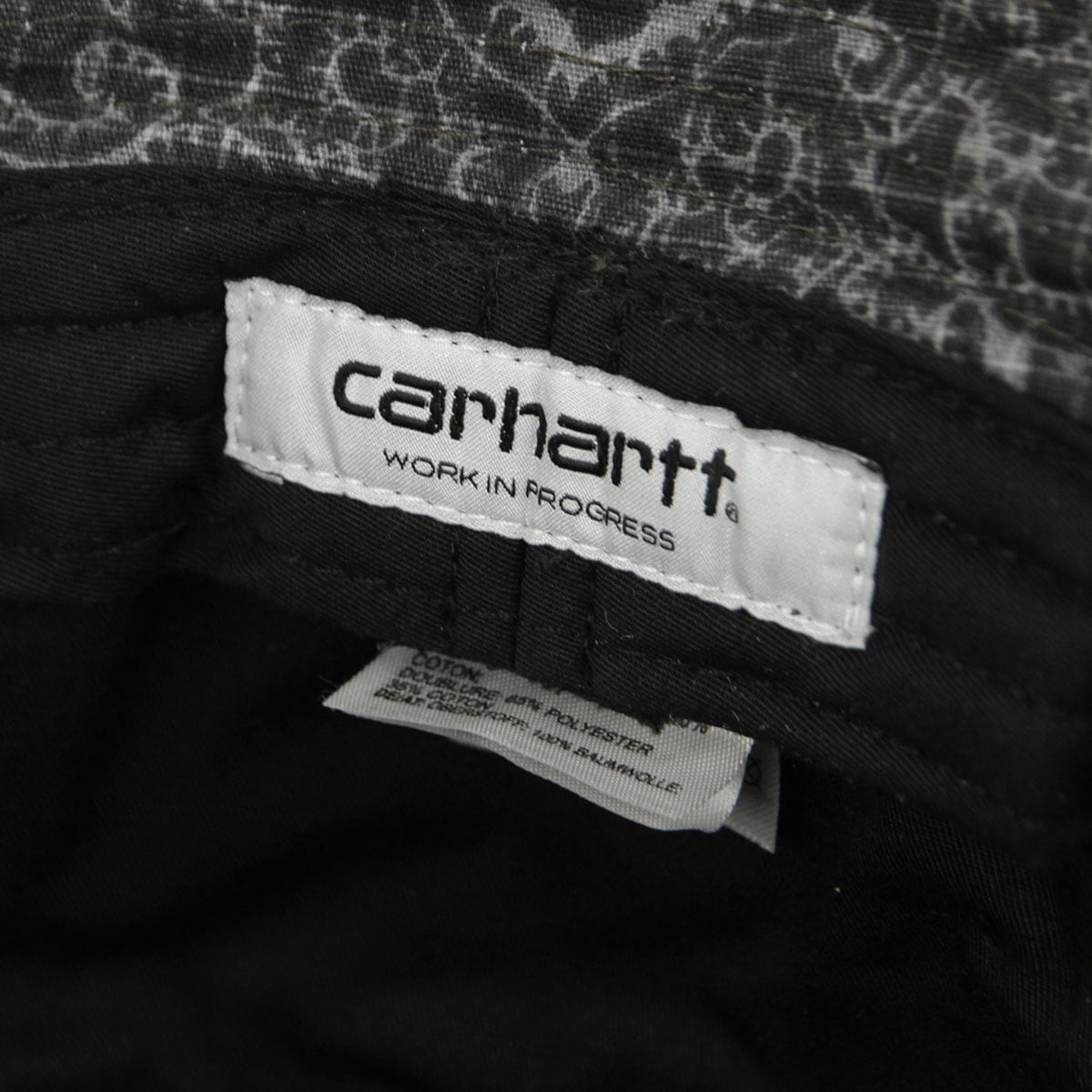 �����ϡ��� ��� ��ǥ����� �ϥå� ������ CARHARTT WORK IN PROGRESS �ڥ����꡼�� �Х��� �Х��åȥϥå� VERSE BUCKET HAT VERSE I030645 BK
