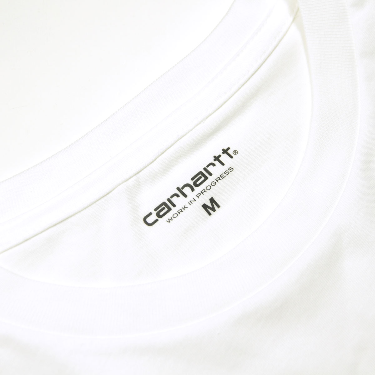 �����ϡ��� ��� ĹµT����� ������ CARHARTT WIP ���롼�ͥå� ���� �ݥ�T ����T LONG SLEEVE POCKET T-SHIRT WHITE I030437 02XX AB0B B1C C1D D2E E01F