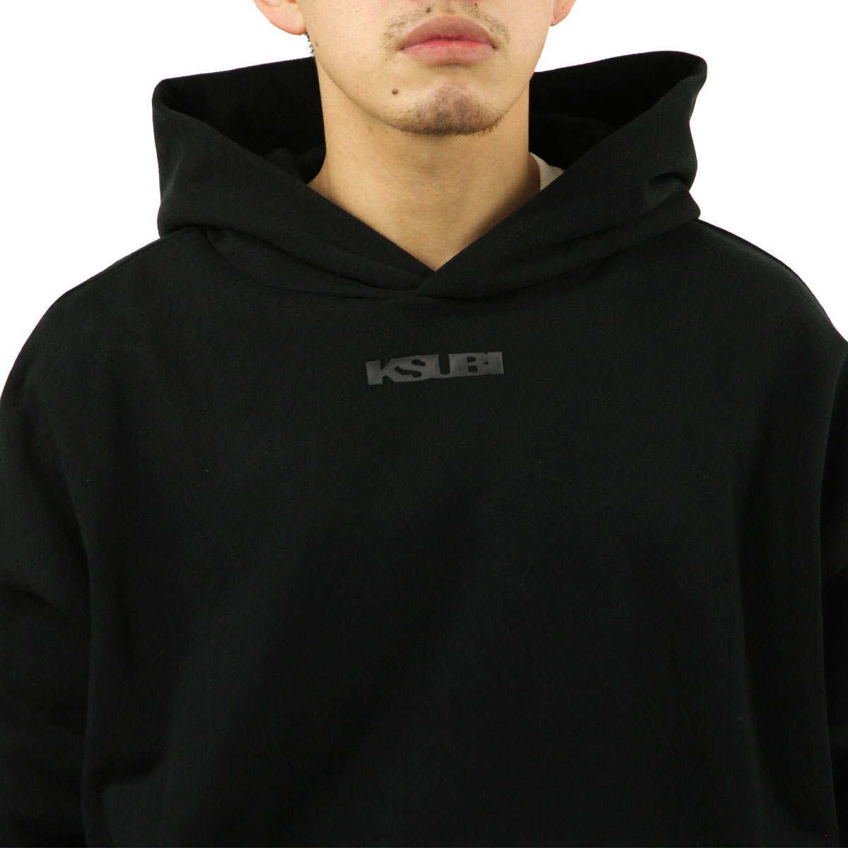 ���� ��� �ѡ����� ��������Ź KSUBI �ץ륪���С� �ա��ǥ��� SOTT EKCESS PULLOVER HOODIE JET BLACK MPS25FL008 BLK